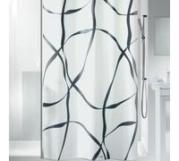 Spirella Tenda da Doccia Nastro di Poliestere 120x200cm Grigio Perla