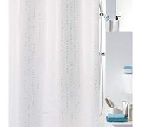 Spirella Tenda da Doccia Poliestere Bagnato 120x200 cm Bianco
