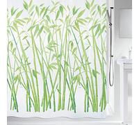 Spirella Tenda da Doccia Poliestere BAMBUS 180x180 cm Verde