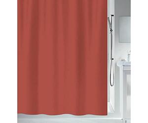 Spirella Tenda da Doccia Poliestere Primo 180x180 cm Terracotta