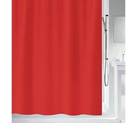 Spirella Tenda da Doccia Poliestere Primo 180x200 cm Rossa