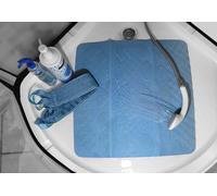 Spirella Trix Eco Doccia Acqua Blu 55x55cm. 100% Natur-Kautschuk