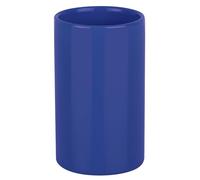 Spirella Tubo per Bicchiere in Ceramica Blu Navy