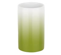 Spirella Tubo per Bicchiere in Ceramica Verde sfumato