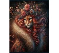 Spirit Animal Cat Scrapbook: 150 Blank Pages for Photos, Art, and Creative Journaling: A Premium 8.25 x 11 Scrapbook for Keepsakes, Collages, and Magical Inspiration