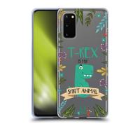 SPIRIT ANIMAL ILLUSTRATIONS CUSTODIA COVER MORBIDA IN GEL PER SAMSUNG TELEFONI 1
