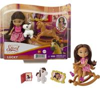 Spirit -Bambola di Baby Lucky con Piccolo Amico Cavallo e Accessori, Giocattolo per Bambini 3+ Anni, GXF11
