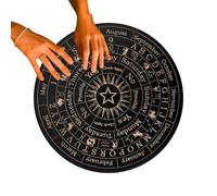 Spirit Board Pendlum - Lettera Di Legno Oracle Disc | Game Di Divinazione Del Messaggio Metafisico Per Uso Della Famiglia Principianti | Strumento Di Arredamento Occulto Per La Guida Spirituale Comun