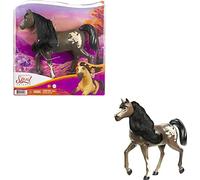 Spirit-Cavallo da Mandria con Testa Mobile e Lunga Criniera,Giocattolo per Bambini 3+Anni, GXD99
