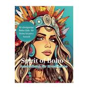 Spirit of Boho: Ausmalbuch für Erwachsene