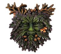 Spirit of Equinox- Placca | Viso Verde Uomo | Piccolo | Ornamento | Decorativo | 1 Pezzo, TM_36517