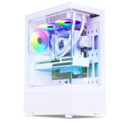 Spirit Of Gamer - Alloggiamento PC Gamer RGB, 3 Ventole 120 mm ARGB, Compatibile ATX/mATX, Medio Tour Gaming Vuoto, Lato Laterale e Frontale in Vetro Temperato, Ottimizzato per il Raffreddamento -