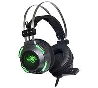 SPIRIT OF GAMER - Elite-H30 - Cuffie Audio per Giocatori - Microfono - Retro illuminazione a LED Verde Freddo - PC Multipiattaforma Compatibile / PS4 / XBOX ONE/Switch
