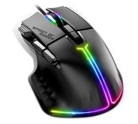 Mouse da gioco Spirit of Gamer Pro M5 RGB 12800 DPI Nero