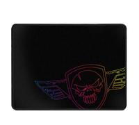 SPIRIT OF GAMER - Tappetino per mouse da gamer serie DARSKULL XL nero - Superficie in tessuto con bordi cuciti - Base antiscivolo in gomma - Compatibile per mouse ottico/laser - Dim: 44x33x0,3 cm