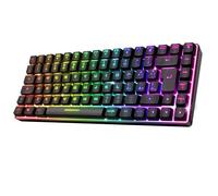 Spirit Of Gamer | Tastiera Gaming Wireless Bluetooth RGB | Layout Italiano QWERTY | Mini Keyboard Compatta TKL 65% | Tasti Semi-Meccanica con 25 Anti-Ghosting | Compatibile con PC, Telefono e Tablet