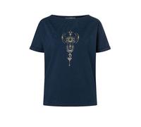 SPIRIT OF OM Yogashirt da donna Eka Padma blu | M