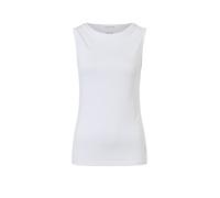 SPIRIT OF OM Yogatank da donna in bambù bianco | L