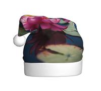 Spirit Of The Lotus, cappello di Babbo Natale in peluche, comodo cappello di Natale per bomboniere di Natale, adatto per adulti