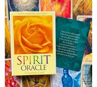 Spirit Oracle Carte Gialle Mazzo Di Toni Carmine Salerno Magia Angelo Blu NUOVO