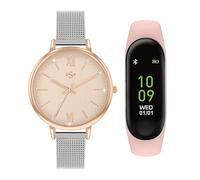 SPIRIT Orologio fitness SPL01-4009-SET, Argento, Argento, Cinturino, Argento, Bracciale Argento, argento, Bracciale