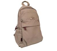 Spirit - Redcliffe Borsa a tracolla impermeabile - Zaino ecologico e leggero con tasche multiple e tracolla regolabile - Versatile borsa da viaggio di medie dimensioni, Cerniere Sahara/Oxblood, M