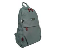 Spirit - Redcliffe Borsa a tracolla impermeabile - Zaino ecologico e leggero con tasche multiple e tracolla regolabile - Versatile borsa da viaggio di medie dimensioni, Shadow Teal / Oxblood Cerniere
