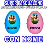 SPIRIT SUPER PASQUALONE SORPRESONE UOVO DI PASQUA CONTENITORE CAVALLO SELVAGGIO