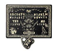 Spirit Talking Board, Wooden Spirit Board - Talking in miniatura | Strumenti di divinazione metafisica con planchette suscitano decorazioni per la casa per uomini e donne