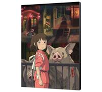 SPIRITED AWAY 35x50 WOOD PANEL POSTER STUDIO GHIBLI