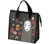 Spirited Away - Borsa termica per il pranzo, con chiusura a zip, motivo: lanterne