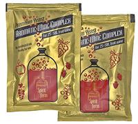 Spiritferm 2X lievito di Vino (incl. + Sale nutriente del lievito + enzimi) 40 g per Un Massimo di 50 Litri del 15-16% - lievito di Vino Vino Bianco e Vino Rosso