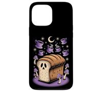 Spirito del pane infestato - Toast surreale con funghi e tè Custodia per iPhone 13 Pro Max