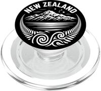 Spirito di Aotearoa | Cultura del kiwi e paesaggio della Nuova Zelanda PopSockets PopGrip per MagSafe