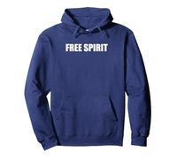 Spirito Libero Felpa con Cappuccio, Unisex per Adulti, Navy, XXL