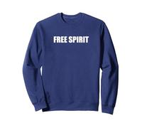 Spirito Libero Felpa, Unisex per Adulti, Navy, XL