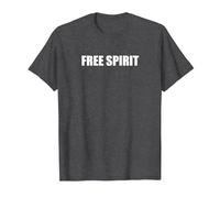 Spirito Libero Maglietta, Uomo, Grigio Scuro, XXL