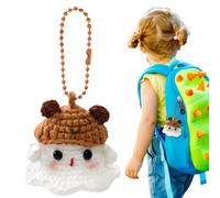 Spirito per il supporto emotivo, spirito all'uncinetto | Spirito di peluche all'uncinetto per sostenere emotivamente - Dolce bambola di peluche morbido fantasma, divertente all'uncinetto per donne