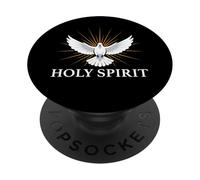 Spirito Santo Colomba Simbolo Cristiano Luce Messaggio PopSockets PopGrip Adesivo