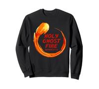 Spirito Santo Fuoco Spirito Riempito Luminoso Colorato Felpa