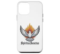 Spirito Santo & Pentecoste Colomba Cattolica Latina Messa Custodia per iPhone 12 mini