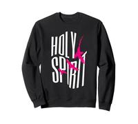 Spirito Santo Vintage Religioso Cristiano Dio Fede Streetwear Felpa
