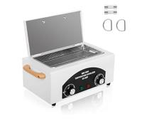 Spiritseek Sterilizzatore professionale ad alta temperatura di calore secco, mini scatola di sterilizzazione dello strumento dentale, doppio controllo