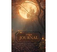 Spiritual 2026 journal Magical witch journal with enchanted moon & crystals: 150 pages, ruled, with space for own notes, undated