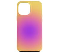 Spiritual Aura Gradient Purple Pink Golden Yellow Custodia per iPhone 13 Pro Max