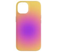 Spiritual Aura Gradient Purple Pink Golden Yellow Custodia per iPhone 14