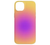 Spiritual Aura Gradient Purple Pink Golden Yellow Custodia per iPhone 14 Plus