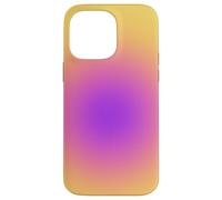 Spiritual Aura Gradient Purple Pink Golden Yellow Custodia per iPhone 14 Pro Max