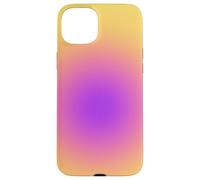 Spiritual Aura Gradient Purple Pink Golden Yellow Custodia per iPhone 15 Plus