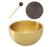 Spiritual Handcrafted Desktop Decoration for Meditation & Relaxation | Sound Bowl Set | Singing Meditation Sound Bowl Set with Mallet and Cushion | Singing Bowl Singing Bowl